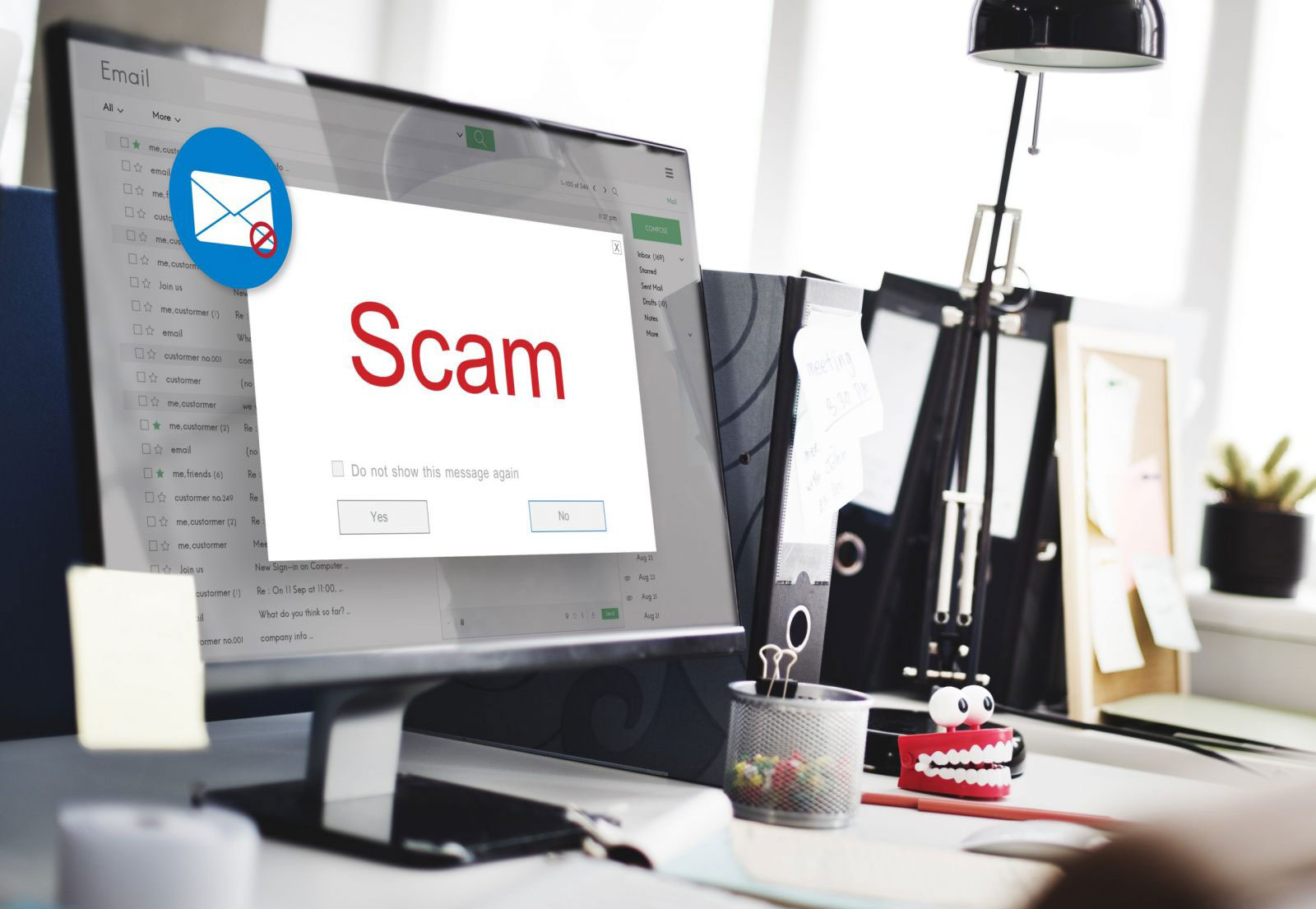phishing and scams